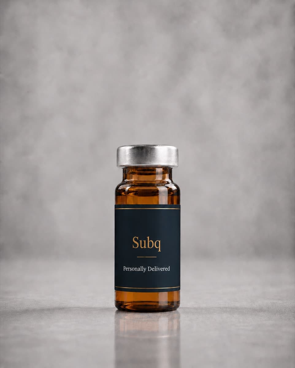 David Barney family medicine compounded injectable vial.